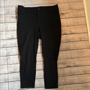 Torrid Bombshell Skinny Ankle Black Pants